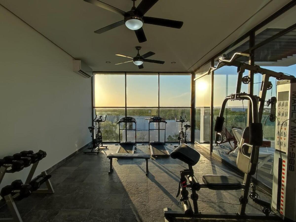 Apartment Modern With Grate Sunset View Pool&gym Aldea Zama *
