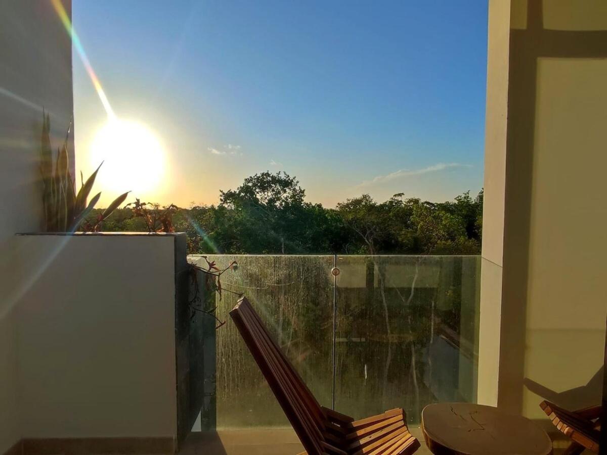 Modern With Grate Sunset View Pool&gym Aldea Zama Apartment Tulum