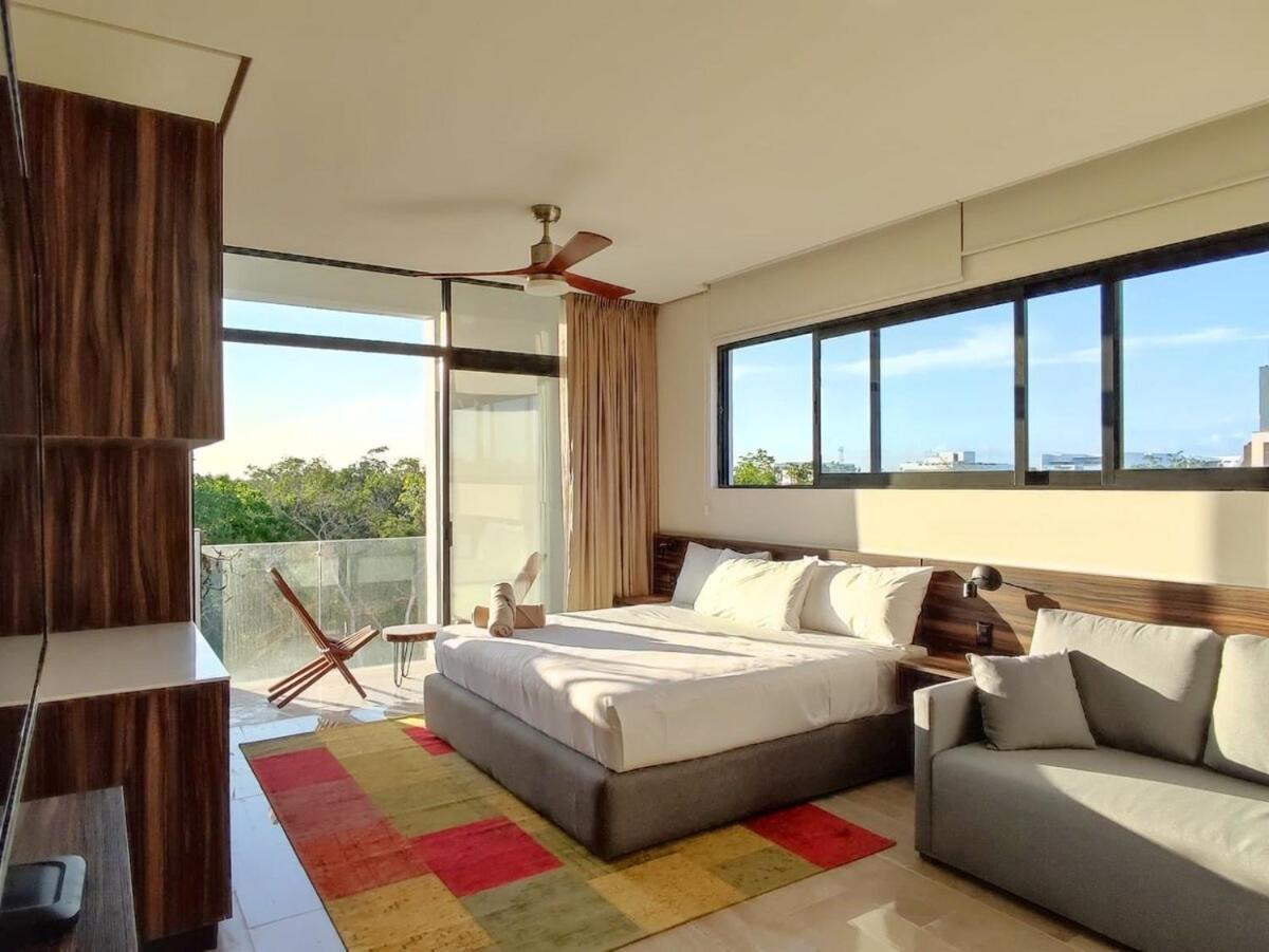 Modern With Grate Sunset View Pool&gym Aldea Zama *